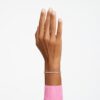 Bracciale Matrix Tennis con taglio rotondo, rosa, placcato in rodio Bracciale Matrix Tennis con taglio rotondo, rosa, placcato in rodio