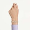 Bracciale Mesmera con tagli misti, bianco, placcato oro Bracciale Mesmera con tagli misti, bianco, placcato oro