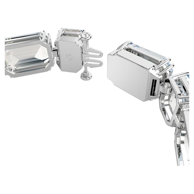 Bracciale Millenia con taglio ottagonale, bianco, placcato in rodio Bracciale Millenia con taglio ottagonale, bianco, placcato in rodio