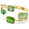 Bracciale Millenia con taglio ottagonale, verde, placcato in oro Bracciale Millenia con taglio ottagonale, verde, placcato in oro