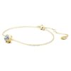 Bracciale ottagonale con diamanti sintetici 0,5 carati in totale, forma ottagonale, oro giallo 14K