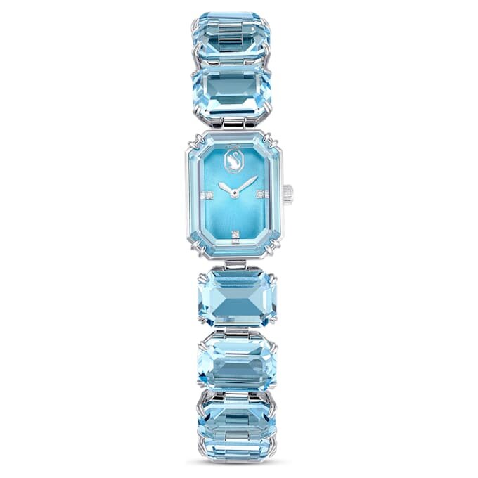 Bracciale per orologio con taglio ottagonale, blu, acciaio inossidabile Bracciale per orologio con taglio ottagonale, blu, acciaio inossidabile