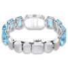 Bracciale per orologio con taglio ottagonale, blu, acciaio inossidabile Bracciale per orologio con taglio ottagonale, blu, acciaio inossidabile