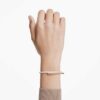 Bracciale rigido Dextera con chiusura magnetica, bianco, placcato oro rosa Bracciale rigido Dextera con chiusura magnetica, bianco, placcato oro rosa