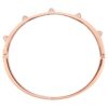 Bracciale rigido Dextera con pavé, bianco, placcato oro rosa