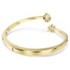 Bracciale rigido Imber con tagli misti, bianco, placcato oro Bracciale rigido Imber con tagli misti, bianco, placcato oro