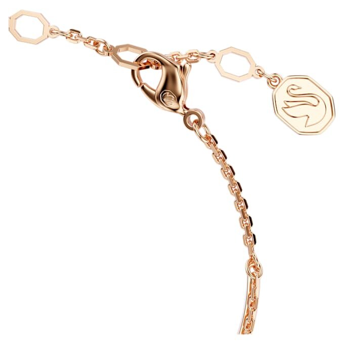 Bracciale rigido Sublima bianco, placcato oro rosa Bracciale rigido Sublima bianco, placcato oro rosa