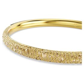 Bracciale rigido Sublima Snow Pavé, color oro, placcato in oro