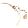 Bracciale rigido Symbolica Pavé, ferro di cavallo, bianco, placcato oro rosa Bracciale rigido Symbolica Pavé, ferro di cavallo, bianco, placcato oro rosa