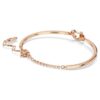 Bracciale rigido Symbolica Pavé, ferro di cavallo, bianco, placcato oro rosa Bracciale rigido Symbolica Pavé, ferro di cavallo, bianco, placcato oro rosa