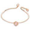 Bracciale rigido Una Clover, rosa, placcato oro rosa