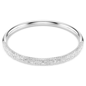 Bracciale Sublima Snow Pavé, bianco, placcato in rodio