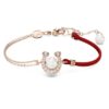Bracciale Symbolica con perla di cristallo, pavé, ferro di cavallo, bianco, placcato oro rosa Bracciale Symbolica con perla di cristallo, pavé, ferro di cavallo, bianco, placcato oro rosa