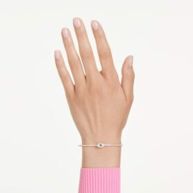 Bracciale Symbolica Eye, multicolore, placcato oro rosa