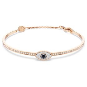 Bracciale Symbolica Eye, multicolore, placcato oro rosa
