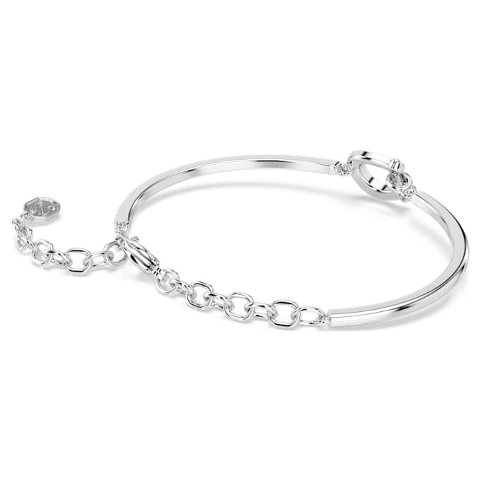 Bracciale Symbolica Pavé, ferro di cavallo, bianco, placcato in rodio Bracciale Symbolica Pavé, ferro di cavallo, bianco, placcato in rodio