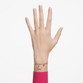 Bracciale Teddy Bear, rosa, placcato oro rosa Bracciale Teddy Bear, rosa, placcato oro rosa