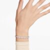 Bracciale tennis Imber con cristalli a taglio rotondo, bianco, placcato in rodio Bracciale tennis Imber con cristalli a taglio rotondo, bianco, placcato in rodio