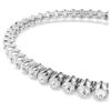 Bracciale Tennis Imber Emily con cristalli a taglio rotondo, bianco, placcato in rodio Bracciale Tennis Imber Emily con cristalli a taglio rotondo, bianco, placcato in rodio