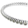 Bracciale Tennis Imber Emily con cristalli a taglio rotondo, nero, placcato in rodio Bracciale Tennis Imber Emily con cristalli a taglio rotondo, nero, placcato in rodio