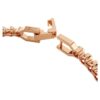 Bracciale tennis Imber Emily con cristalli a taglio rotondo, nero, placcato oro rosa Bracciale tennis Imber Emily con cristalli a taglio rotondo, nero, placcato oro rosa