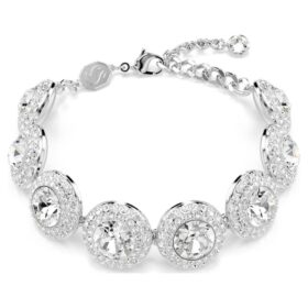 Bracciale Una Angelic bianco, placcato in rodio Bracciale Una Angelic bianco, placcato in rodio