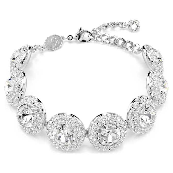 Bracciale Una Angelic bianco, placcato in rodio Bracciale Una Angelic bianco, placcato in rodio