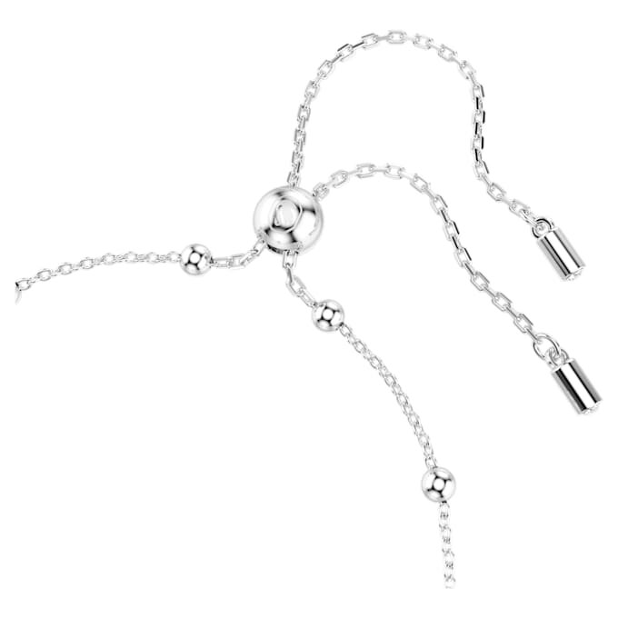 Bracciale Una Angelic con cristalli a taglio rotondo, bianco, placcato in rodio Bracciale Una Angelic con cristalli a taglio rotondo, bianco, placcato in rodio