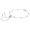 Bracciale Una Angelic con cristalli a taglio rotondo, bianco, placcato in rodio Bracciale Una Angelic con cristalli a taglio rotondo, bianco, placcato in rodio