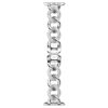 Cinturino a catena per Apple Watch® da 40 mm e 41 mm, color argento, acciaio inossidabile Cinturino a catena per Apple Watch® da 40 mm e 41 mm, color argento, acciaio inossidabile