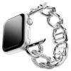 Cinturino a catena per Apple Watch® da 40 mm e 41 mm, color argento, acciaio inossidabile Cinturino a catena per Apple Watch® da 40 mm e 41 mm, color argento, acciaio inossidabile
