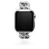 Cinturino a catena per Apple Watch® da 40 mm e 41 mm, color argento, acciaio inossidabile Cinturino a catena per Apple Watch® da 40 mm e 41 mm, color argento, acciaio inossidabile