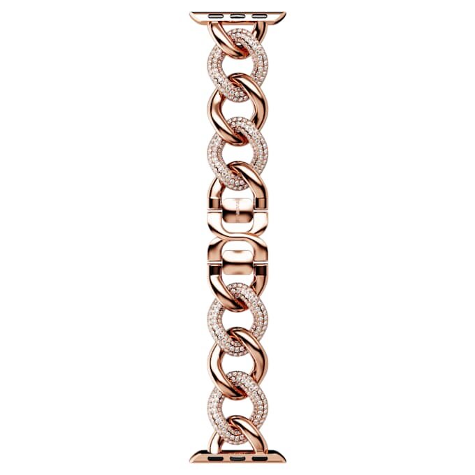 Cinturino a catena per Apple Watch® da 40 mm e 41 mm, color oro rosa, finitura color oro rosa Cinturino a catena per Apple Watch® da 40 mm e 41 mm, color oro rosa, finitura color oro rosa
