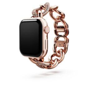 Cinturino a catena per Apple Watch® da 40 mm e 41 mm, color oro rosa, finitura color oro rosa