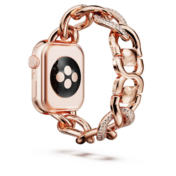 Cinturino a catena per Apple Watch® da 40 mm e 41 mm, color oro rosa, finitura color oro rosa Cinturino a catena per Apple Watch® da 40 mm e 41 mm, color oro rosa, finitura color oro rosa