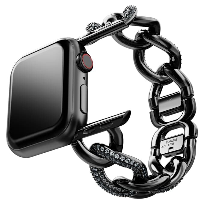 Cinturino a catena per Apple Watch® da 40 mm e 41 mm, nero, finitura nera Cinturino a catena per Apple Watch® da 40 mm e 41 mm, nero, finitura nera