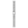 Cinturino per orologio larghezza 13 mm (0,51″), metallo, color argento, acciaio inossidabile Cinturino per orologio larghezza 13 mm (0,51″), metallo, color argento, acciaio inossidabile