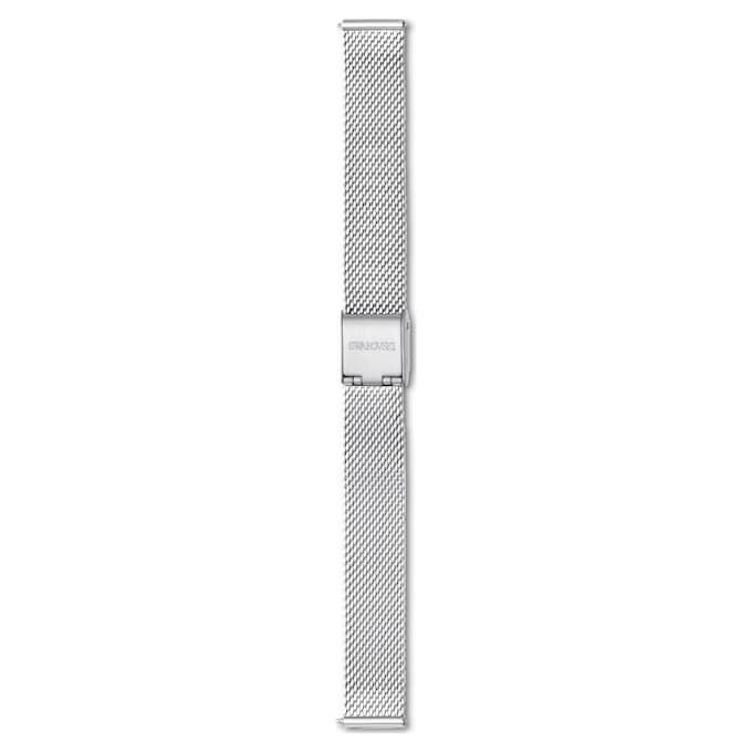 Cinturino per orologio larghezza 13 mm (0,51″), metallo, color argento, acciaio inossidabile Cinturino per orologio larghezza 13 mm (0,51″), metallo, color argento, acciaio inossidabile
