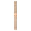 Cinturino per orologio larghezza 13 mm (0,51″), metallo, color oro rosa, finitura color oro rosa