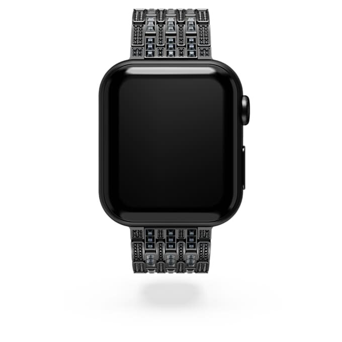 Cinturino Princess per Apple Watch® 40 mm e 41 mm, nero, finitura nera Cinturino Princess per Apple Watch® 40 mm e 41 mm, nero, finitura nera