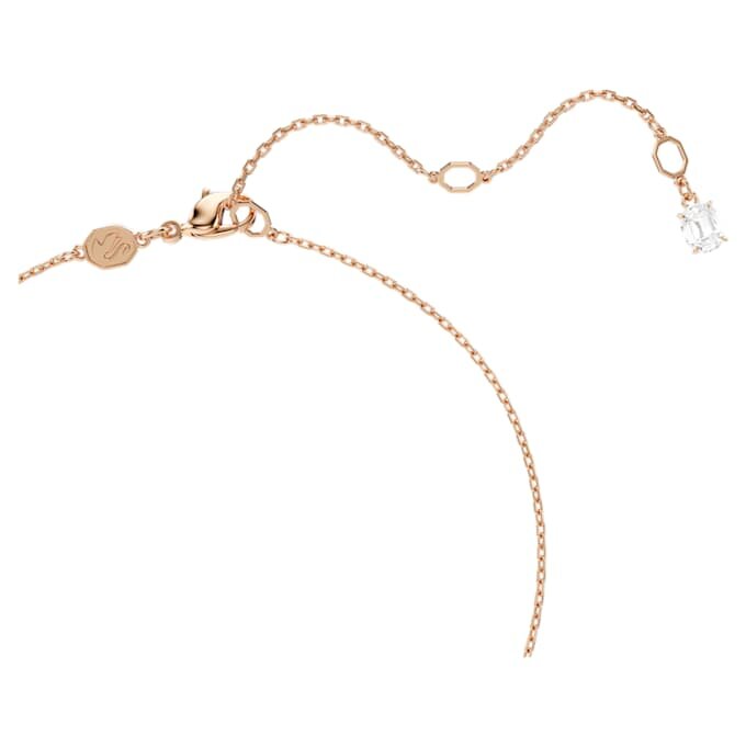 Ciondolo a forma di cigno con tagli misti, cigno, rosa Ciondolo a forma di cigno con tagli misti, cigno, rosa