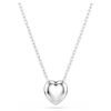 Ciondolo Ariana Grande X Swarovski con tagli misti, a forma di cuore, bianco, placcato in rodio Ciondolo Ariana Grande X Swarovski con tagli misti, a forma di cuore, bianco, placcato in rodio