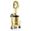 Ciondolo Bob dei Minions con pavé, multicolore, placcato in oro Ciondolo Bob dei Minions con pavé, multicolore, placcato in oro