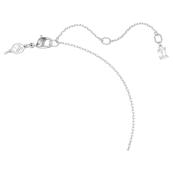 Ciondolo Dextera con anelli intrecciati, bianco, placcato in rodio Ciondolo Dextera con anelli intrecciati, bianco, placcato in rodio