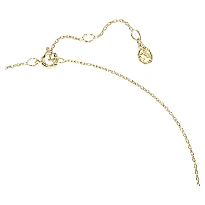 Ciondolo Eternity con diamanti sintetici 0,35 Ct Tw, forme miste, oro giallo 14K Ciondolo Eternity con diamanti sintetici 0,35 Ct Tw, forme miste, oro giallo 14K