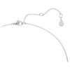 Ciondolo Eternity con diamanti sintetici 0,5 carati in totale, a forma di cuore, argento sterling Ciondolo Eternity con diamanti sintetici 0,5 carati in totale, a forma di cuore, argento sterling