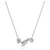 Ciondolo Galaxy con diamanti sintetici, 0,82 carati in totale, forme miste, argento sterling