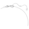 Ciondolo solitario Eternity Halo con diamanti sintetici 0,59 carati in totale, forma rotonda, oro bianco 14K Ciondolo solitario Eternity Halo con diamanti sintetici 0,59 carati in totale, forma rotonda, oro bianco 14K