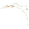 Ciondolo solitario Eternity con diamanti sintetici da laboratorio 1 Ct Tw, forma rotonda, oro giallo 14K Ciondolo solitario Eternity con diamanti sintetici da laboratorio 1 Ct Tw, forma rotonda, oro giallo 14K