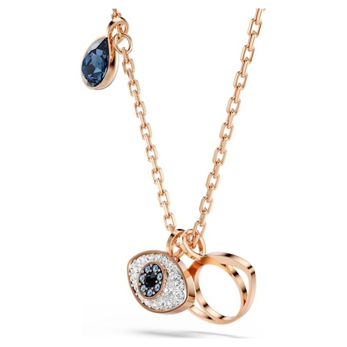 Ciondolo Symbolica Eye, multicolore, placcato in oro rosa Ciondolo Symbolica Eye, multicolore, placcato in oro rosa